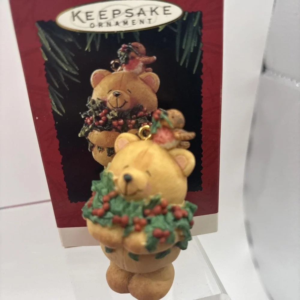 Vtg~Lot of 8~Hallmark Ornaments~Assorted Mix of Animal Ornaments
